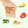 Kids Cooking Cutter Set Baking Knife Toddler Wooden Cutter Plastic Fruit Knives Children's Cooking Tool Knives Kitchen Supplies