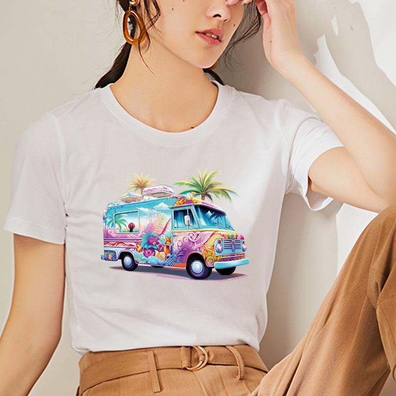 Sommer-Autos-Patches auf Kleidung Coole Sommerstimmung DIY Hut Tasche Kleidung Aufkleber Wärmeübertragung Parches Ropa Kleidung appliziert