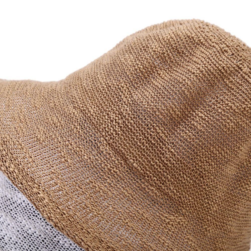 Thin Knitted Bucket Hat Korean Basin Cap Fashion Fisherman Hat  Beach