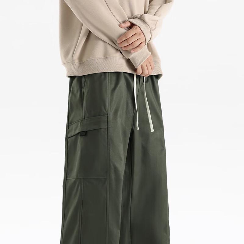 Playboy Men's Straight Fit Casual Workwear Pants