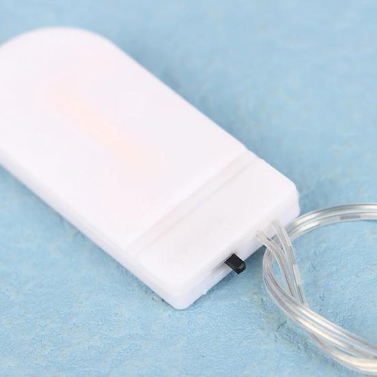 5Pcs Battery Box with Flat Flip Cover Two CR2032 Batteries Series Connection Switch Small Devices