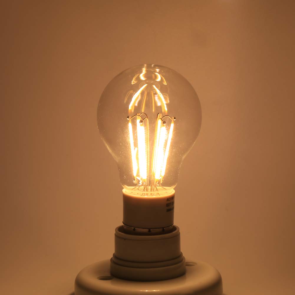 E27 12V 3W4W6W COB LED Filament Bulb 360 Degree Non-Dimmable Light New 360 Degree 12V 3W4W6W LED Bulb (6W)