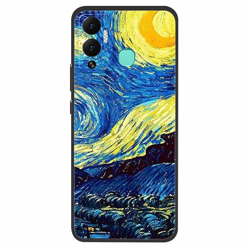 For Infinix Hot 12 Play NFC Case X6816D Shockproof Silicone Soft TPU Phone Cover for Infinix hot12 play NFC Case Bumper Funda