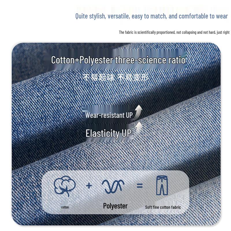 PEPCO Unisex 2026 Nowe Luźne Jeansy Denimowe