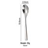 XJGG 304 Stainless Steel Tea Spoon