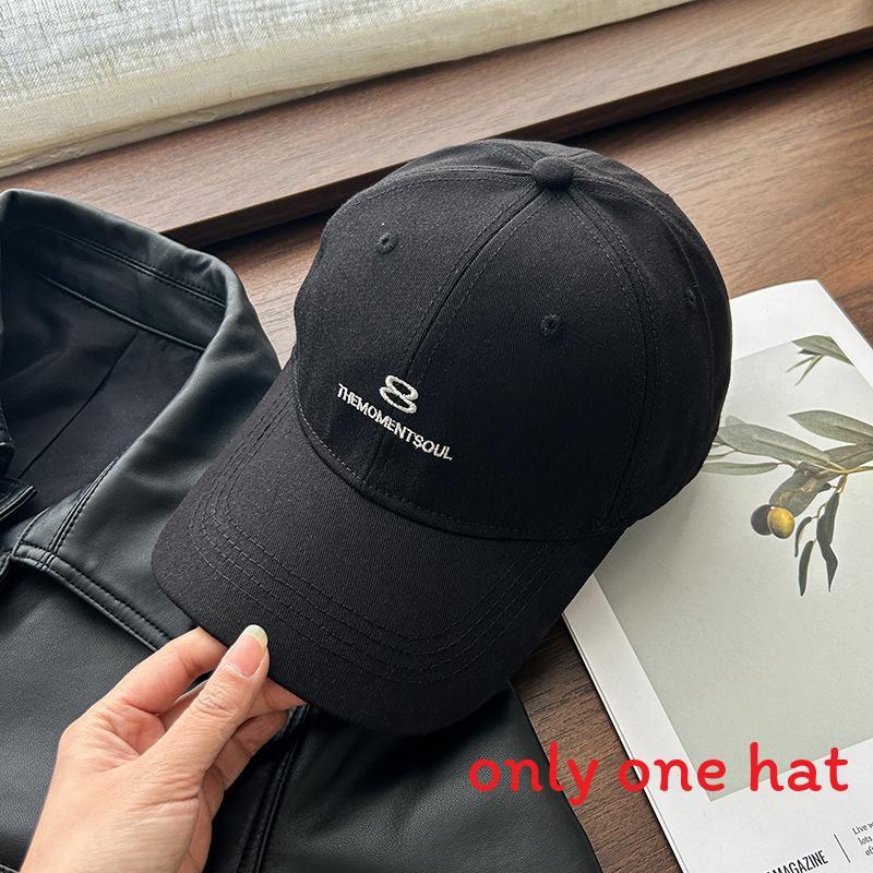 Cotton Baseball Cap With Embroidered Letters For Casual Men Women Summer Sun Protection
