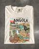 Angola Travel T-Shirt, Comfort Colors Luanda Heritage Africa Souvenir Graphic Tee