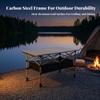 Compact Folding Camping Table Easy to Clean Furniture for Barbecues