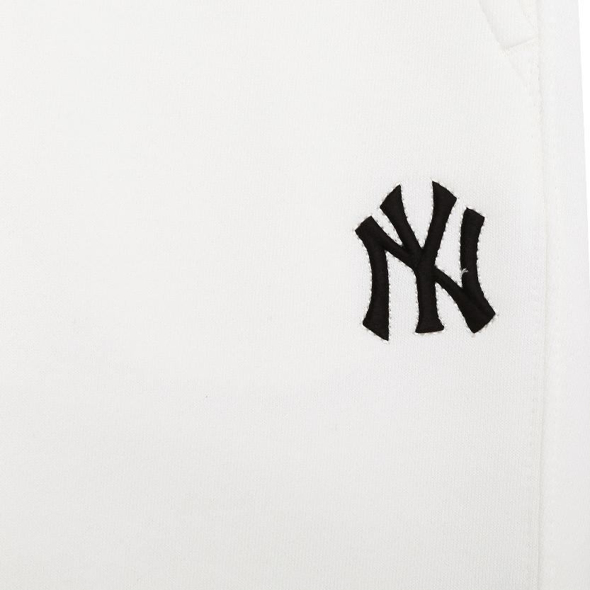 New MLB New York Yankees Knitted Sweatpants Unisex White 31PT01111-50I