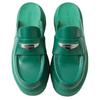New Jordan No Special Function Closed Toe Slippers Women's Green Silver HJ4292-300