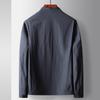 Spring and Autumn New Stand-up Collar Version Micro-elastic Top Young and Middle-aged Light Luxury Business Leisure Thin Jacket