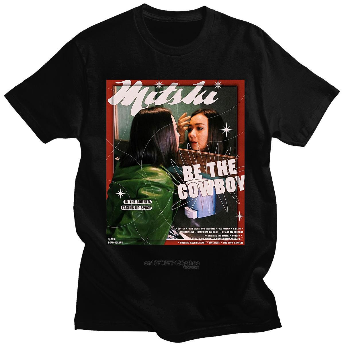 

Mitski Be The Cowboy Poster Music Album Print T Shirt Creative Trending Retro Cool Gift Tops Women Men o-neck Tee 4XL