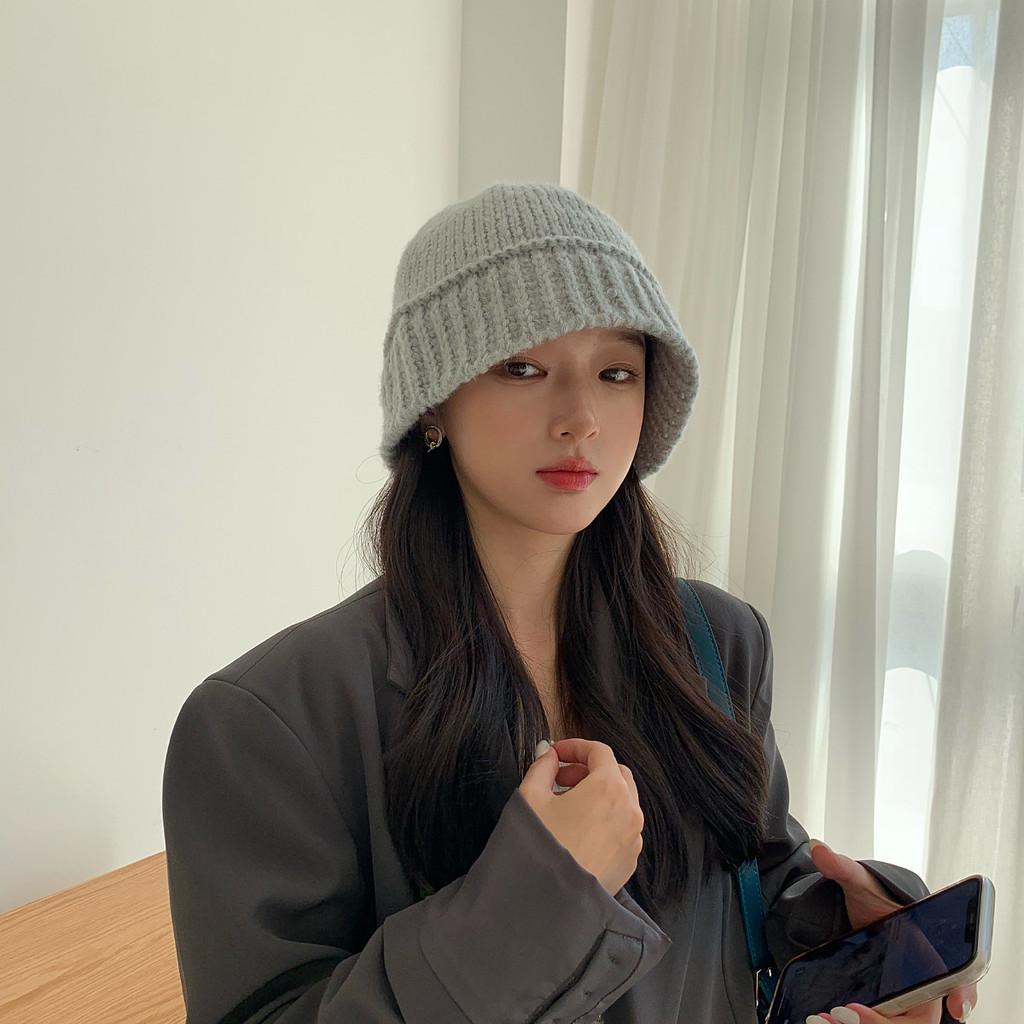 And Warm Soft Knit Beanie For Women Korean Style In Colors Various