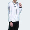 Adidas Neo Branded Windbreaker With Hood And Long Sleeves Men Outerwear White GK5869