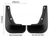 Mudguard Leather Modification for Mitsubishi Lancer EX 2010-2016