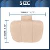 INFINAUTO Car Neck Lower Back Pain Relief Seat Cervical Support Car Breathable Suede and Memory 1 Convenient for Long Car Neck Gaming Office Home Use