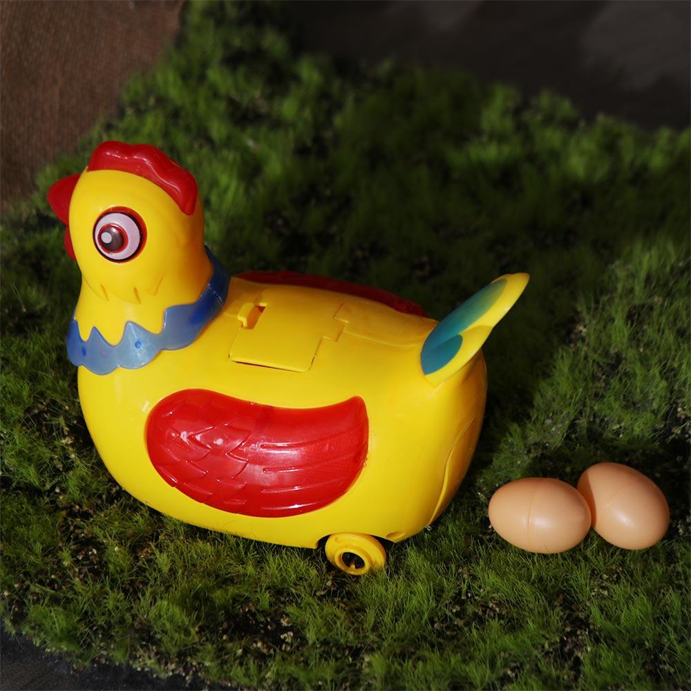 Educational Electric Laying Egg Walking Electric Hen Toy Chicken Toy Doll  Entertainment