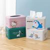 Creative Nordic Cartoon Tissue Box Holder for Home, Living Room, Restaurant, Hotel - Cute Desktop Paper Dispenser