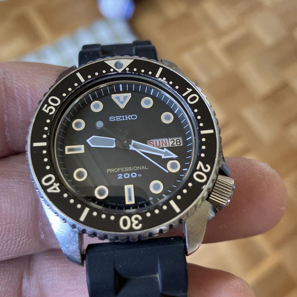 [USED] SEIKO PROFESSIONAL 200m 7c43-6010 operation item