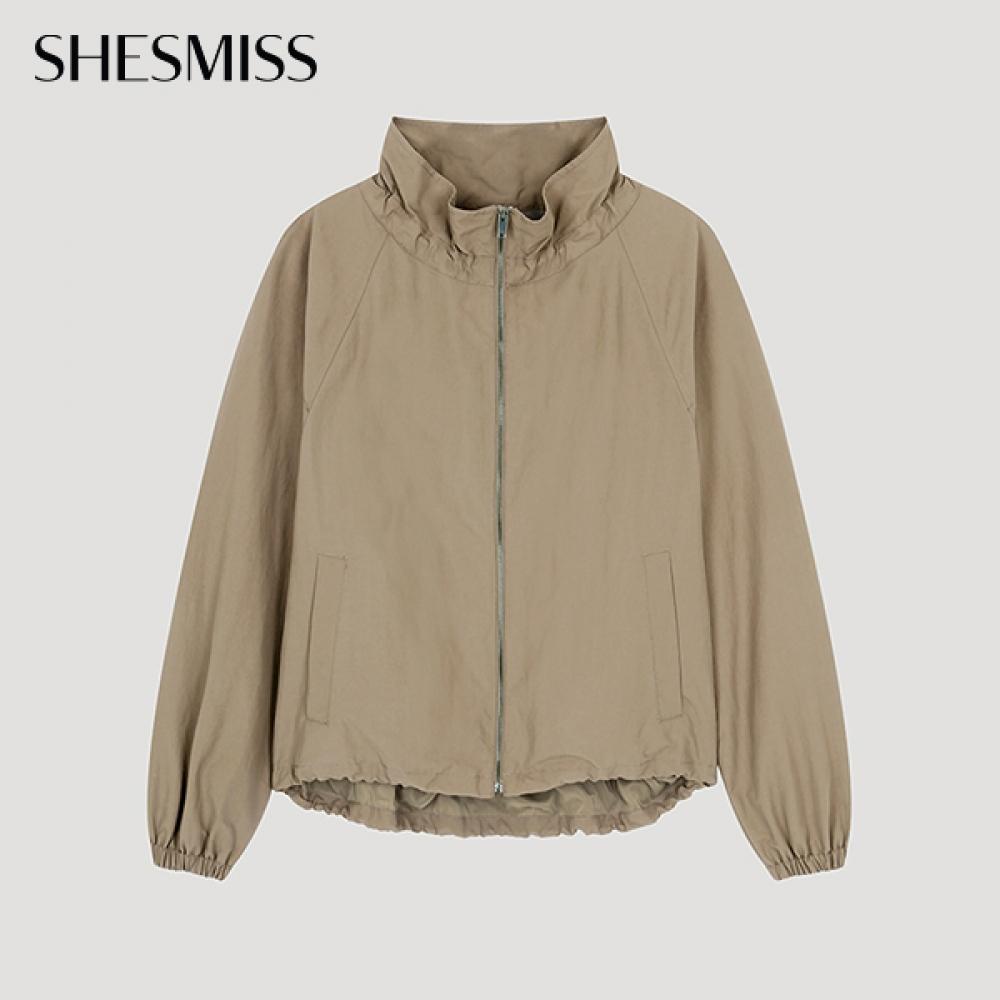 

She S miSS Джемпер с высоким воротом и рукавами реглан Swwjpo32010 Lw light brown/55