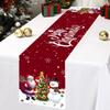 2025 Merry Christmas Santa Table Runner - Kitchen Dining Table Decor | Navidad Home Winter Holiday Gift