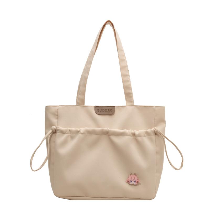 Shoulder handbag 2025 new niche design simple lazy bag casual literary commuter bag