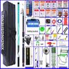 HEIXIE Beginner Fishing Rod & Tackle Combo Set
