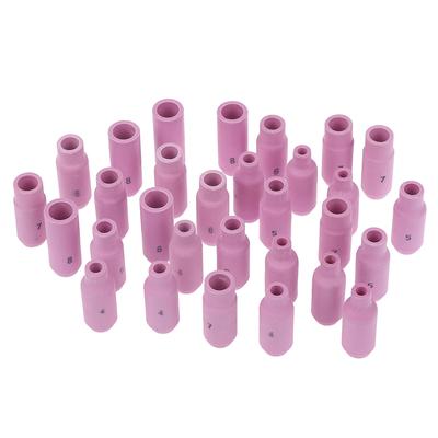 5 sztuk 10N49/50 Ceramiczne kubki do cięcia plazmowego Kubki z dyszą z tlenku glinu Spawanie Tig Large