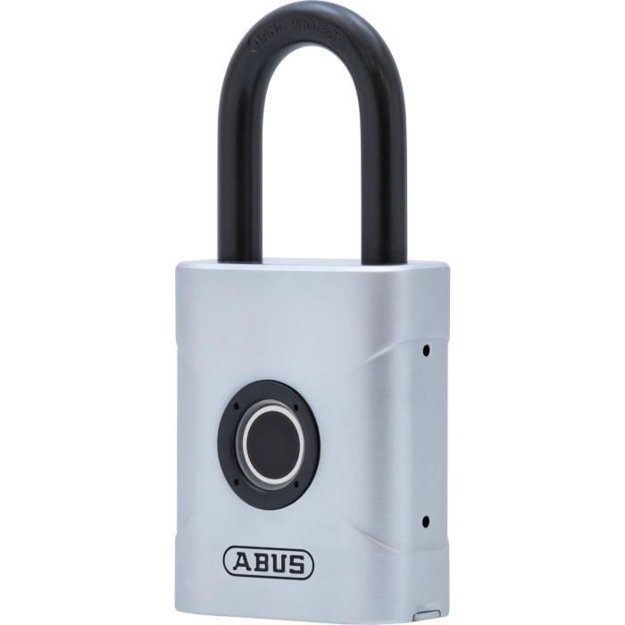 ABUS 57/50 Touch Biometric Padlock - Fingerprint Opening - Weatherproof