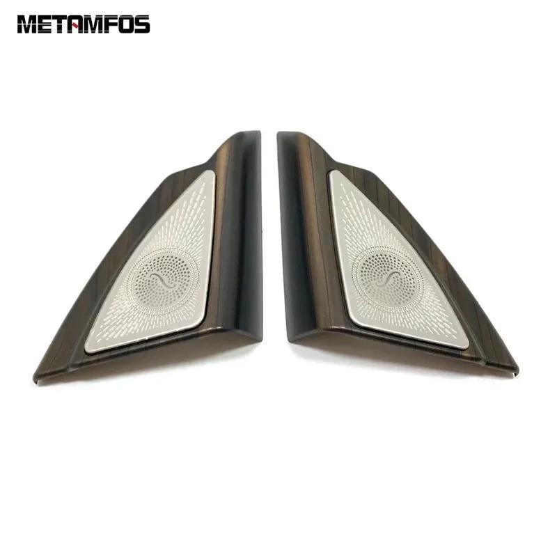 Accessories For Toyota Highlander Kluger XU70     2024 Matte Front Window Interior A Pillar Triangle Cover Trim