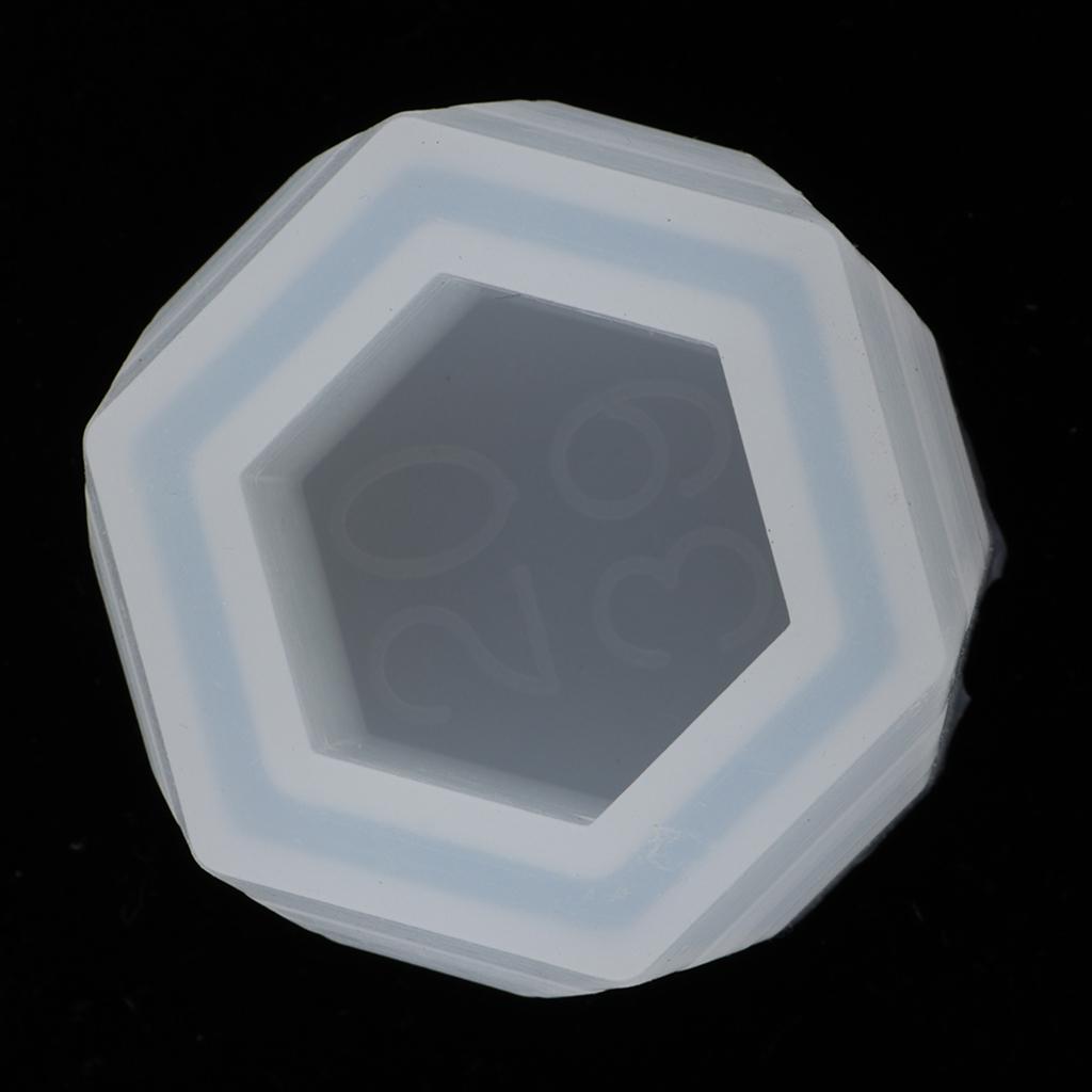 Silicone Mold Mould Flower Pot for Resin Jewelry Making Ornaments 8.5x3.4CM