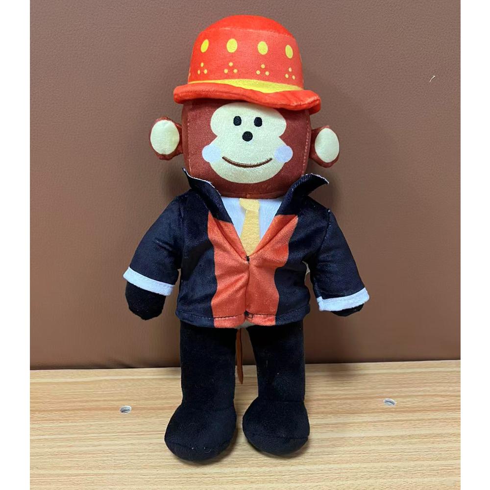 NEW Steal A Brainrot Esok Sekolah Plush Game Peripheral Plushie No. 9 House Stuffed Doll Toy Gamer Fans Cute Cartoon toy G