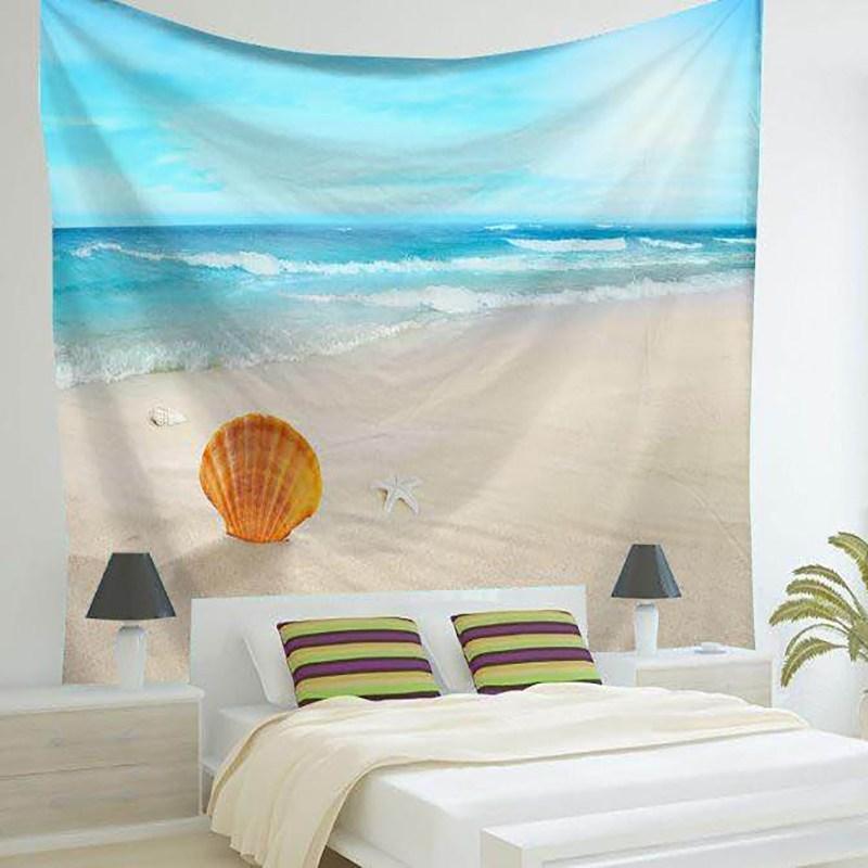 Ins style healing wall tapestry waterproof durable bedroom dormitory wall tapestry live broadcast background tapestry