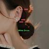 925 Silver 3/4/5MM Round Zircon Mini Stud Earrings For Women Classic Fine Jewelry Piercing Bone Ear Accessories
