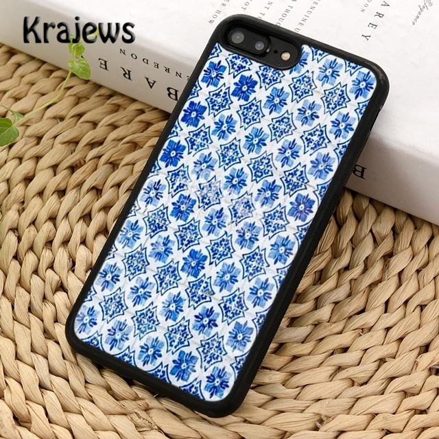 Moroccan Tiles Pattern Phone Case Cover For iPhone 17 Air 16 15 14 plus 12 13 pro max coque Shell Fundas