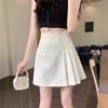 High-Waisted A-Line Pleated Skirt-Shorts for Women - 2025 Spring/Summer Slimming Versatile Style