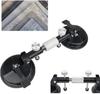 Heavy-duty aluminum alloy vacuum suction cup glass puller floor gap repair tool Black