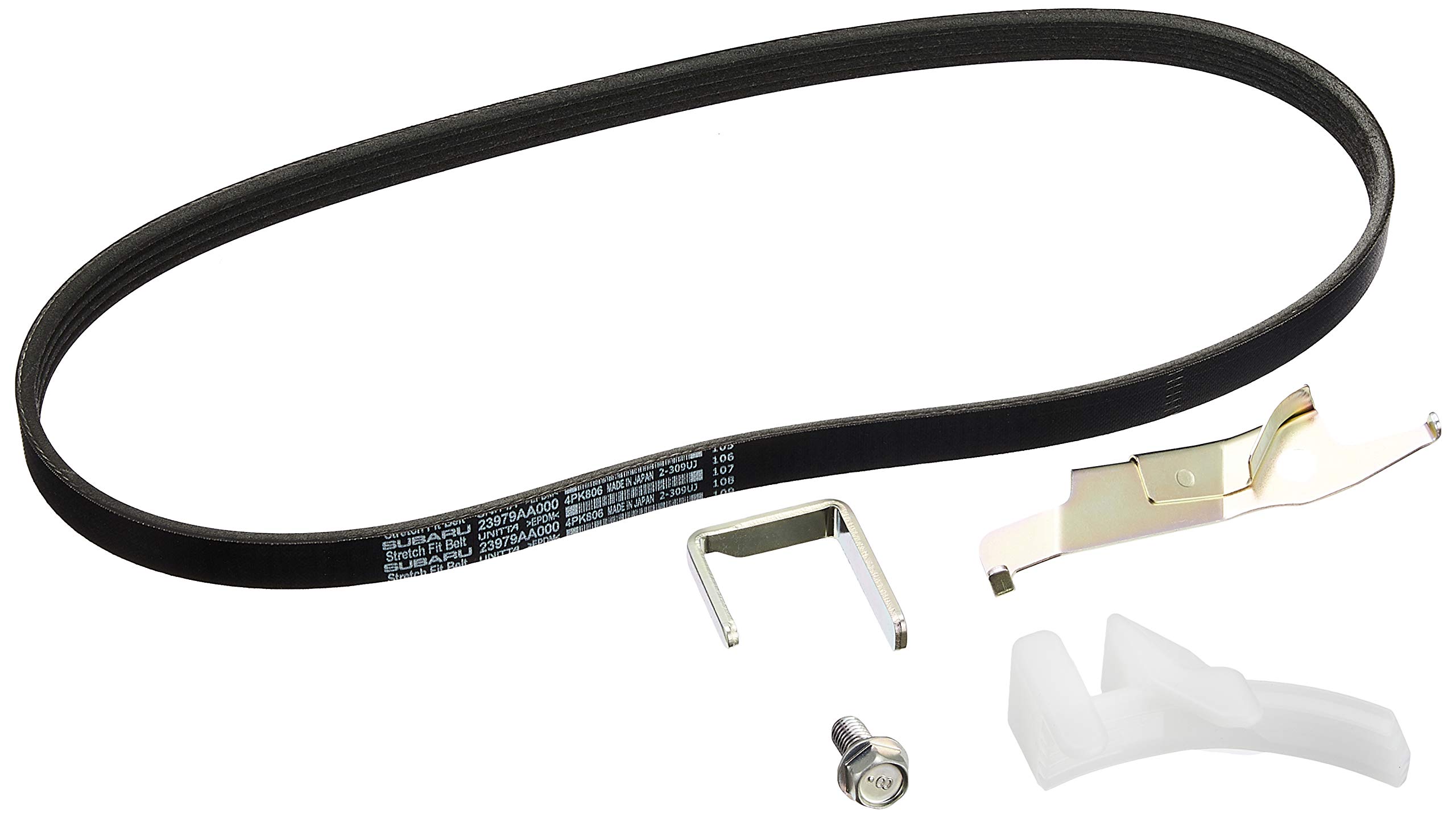 

SUBARU genuine parts belt set part number 11718AA082