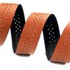 Bicycle Handlebar Strap, Cycling Road Race PU Leather, Textured Punch Strap, Cycling Gear, Accessories, Brown