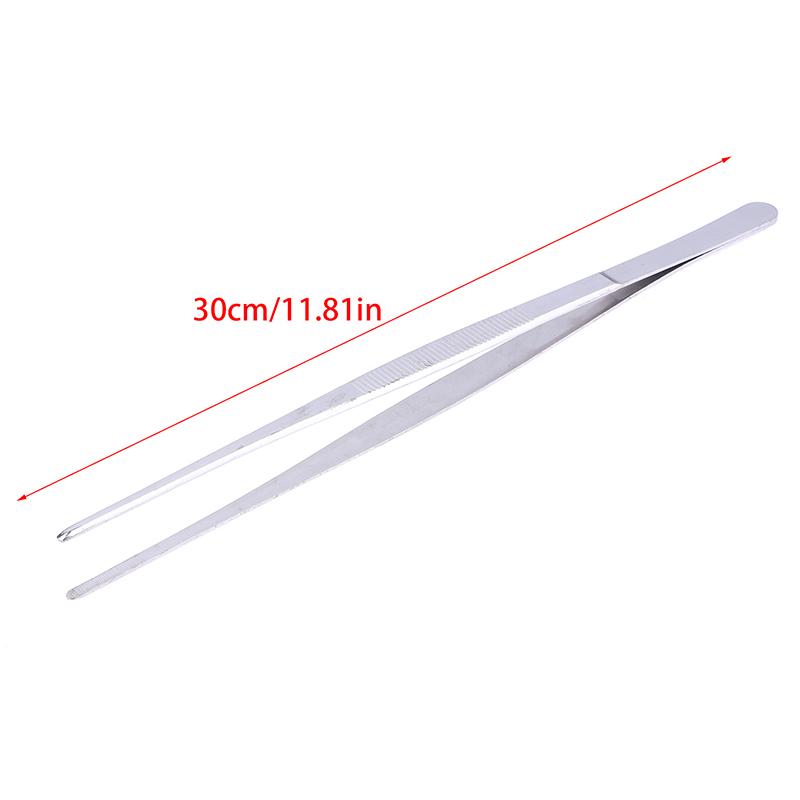 1 Stück Edelstahl Grillzange Kochpinzette Clip Grillfleischzange Küchenzange Für Lebensmittel Kochen Meeresfrüchte Und BBQ