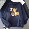Ramen Shiba Hoodies Mens Cartoon Graphic Sweatshirt Long Sleeve Casual Kawaii Dog Pullover Aesthetic Women Coats