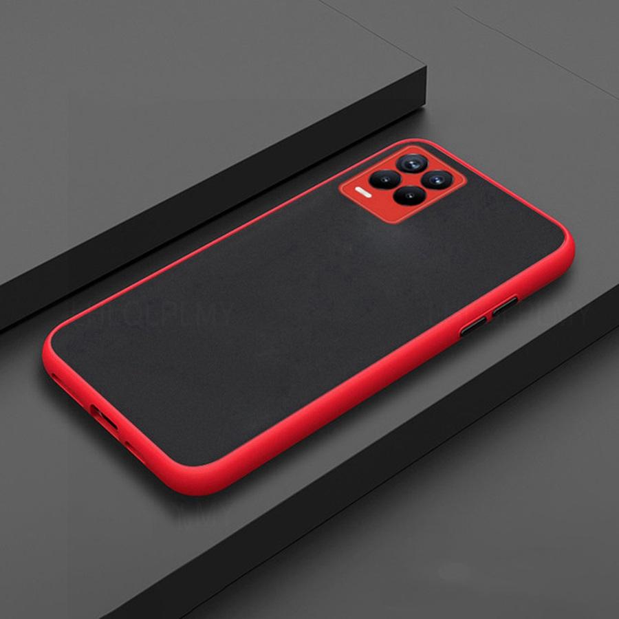 Luxury Shockproof Matte Case For OPPO A98 A78 A40 A74 A79 5G A54 A53 A38 A58 A18 A5 Reno 14 13 15 Pro Realme C53 C51 C63 C61 Armor Bumper Soft Cover