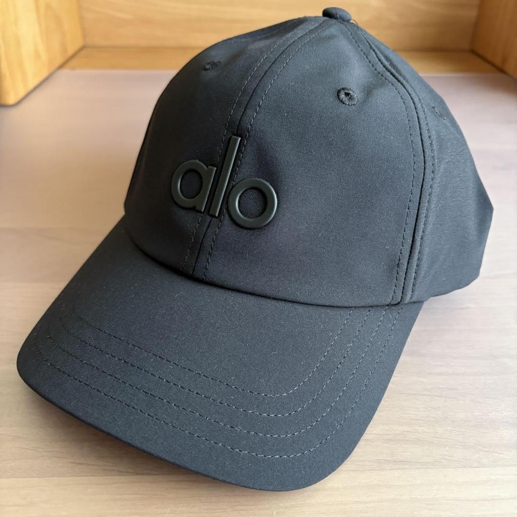 [USED] ALO Yoga Soul Cap (Black) with tags