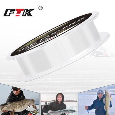 FTK Buz Balıkçılığı Naylon Misinası 0.14MM-0.35MM 3.72-21.34LB 1.69kg-9.7kg Misinası Peche Aksesuarları
