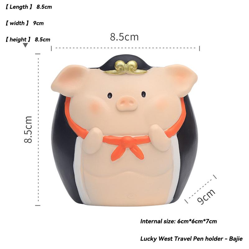 

Креативный горшок для суккулентов, воздушные растения, смоляной цветочный горшок, декоративная комната, офис, рабочий стол, король обезьян, украшения Тан Саньцзан D