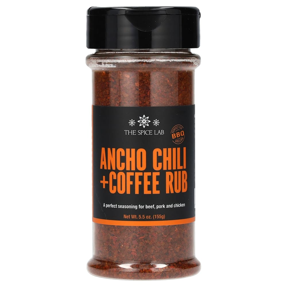 The Spice Lab Ancho Chili + Coffee Rub 155g (5.5oz)