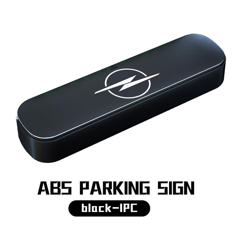 Plaque d'immatriculation numérique temporaire pour voiture avec numéro de téléphone pour Opel Meriva Mokka Grandland Vectra Zafira Vivaro Antara