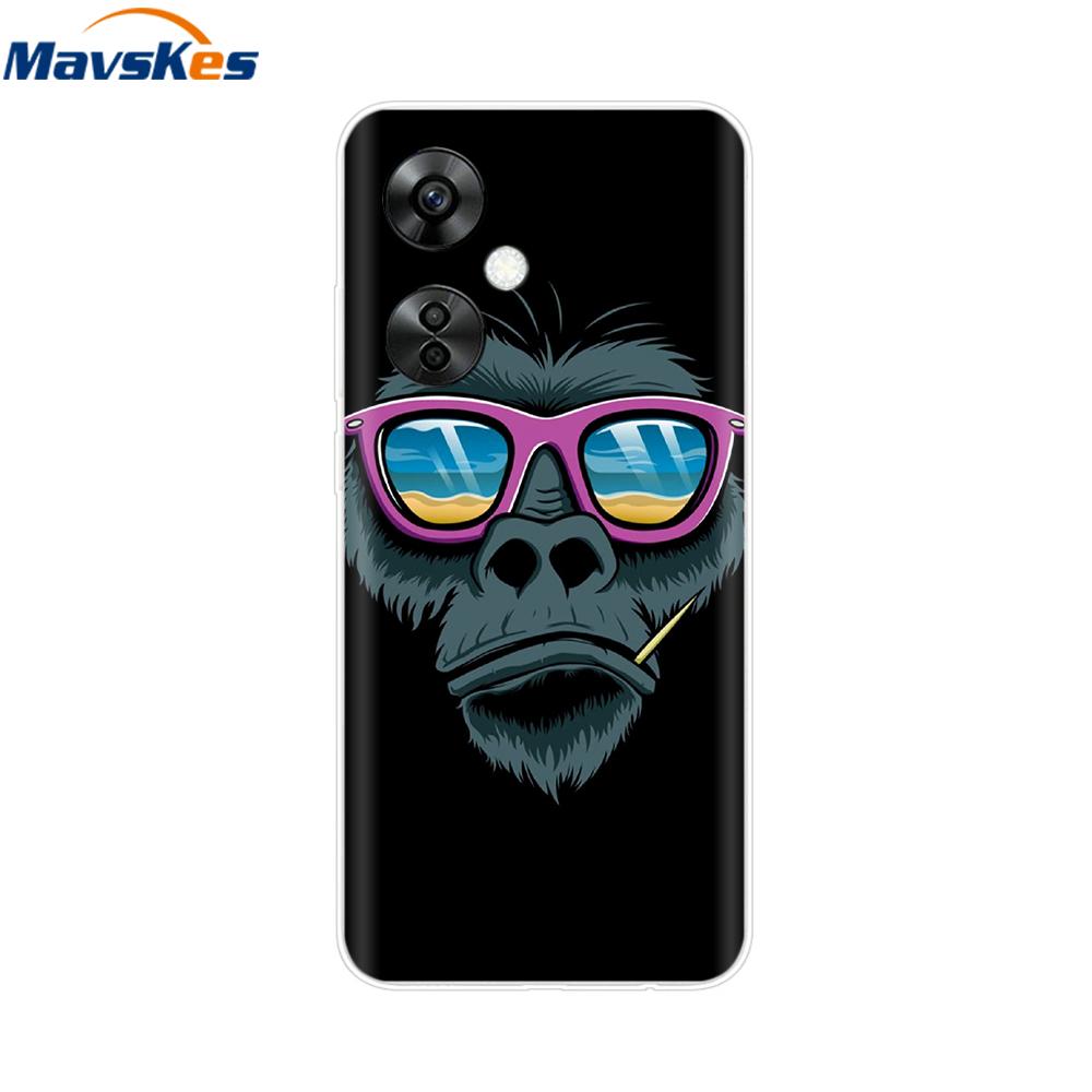 For OnePlus Nord CE 3 Lite Case Cartoon Soft Silicone TPU Clear Coque for OnePlus Nord CE3 Lite 5G Nord CE 3 Phone Covers Bumper