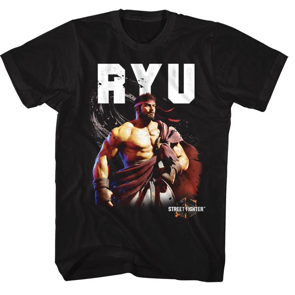 Street Fighter T Shirt Unisex WOMEN ChunLi Ryu Ken Graphic Tee Casual Short Sleeve White Beige Gray Navy Red Pink Cotton Tops