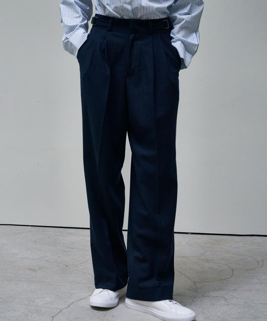 MOTT Winter Buckle Slacks - Navy